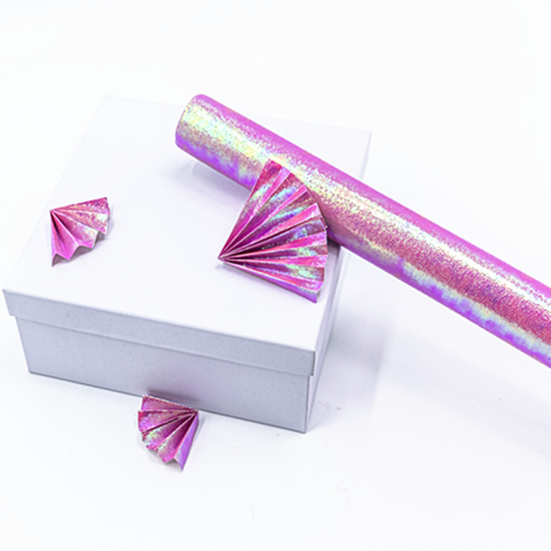 Papier d'emballage cadeau plia - Flower Wrap Kraft avis et prix