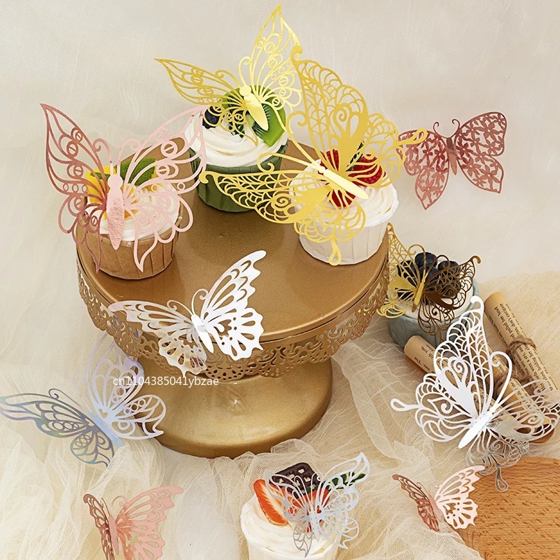 12-36 pièces papillon pour emb - Flower Wrap Kraft avis et prix