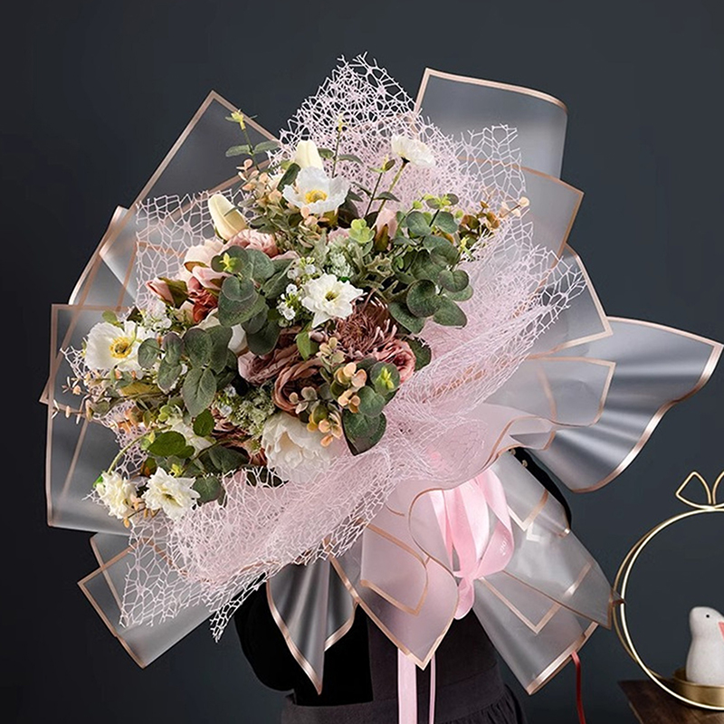 Lot de 20 papiers d'emballage  - Flower Wrap Kraft avis et prix