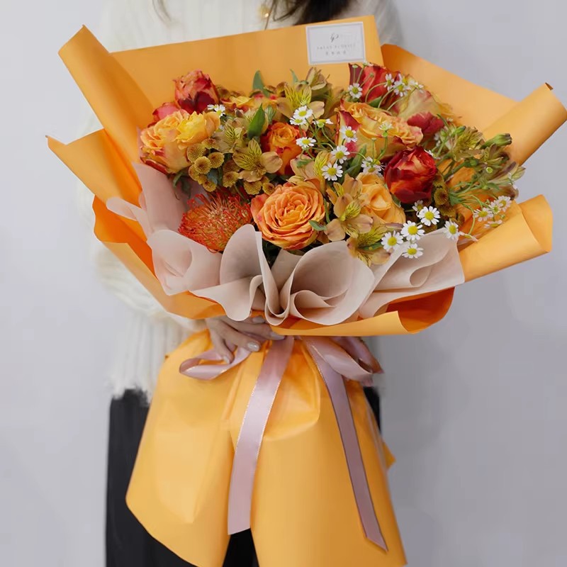 Papier de couleur unie de Styl - Flower Wrap Kraft avis et prix