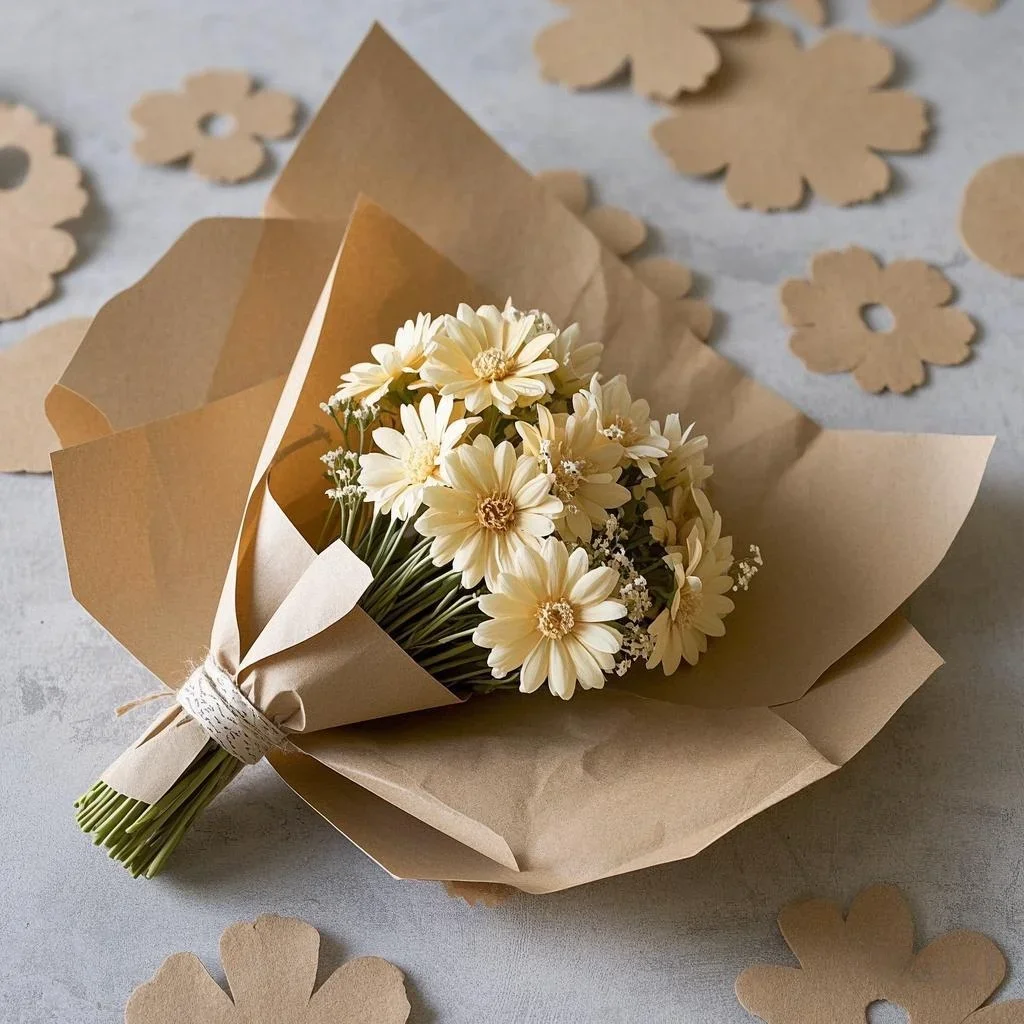 YITAPE Rouleau de papier kraft - Flower Wrap Kraft avis et prix