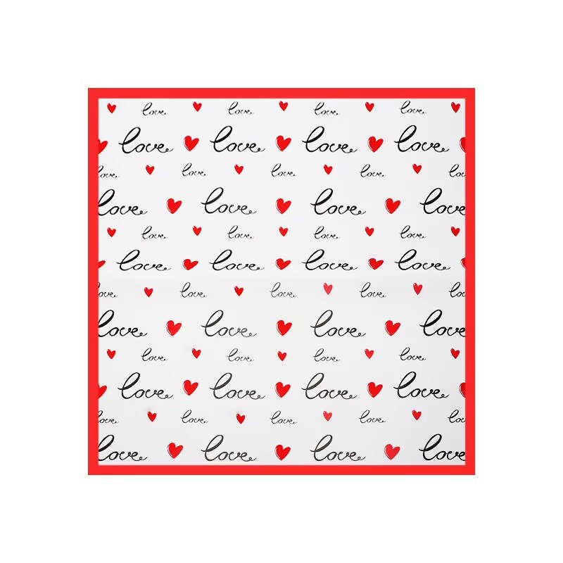 20 feuilles de papier d'emball - Flower Wrap Kraft avis et prix