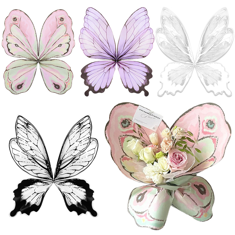 Papier d'emballage en forme d' - Flower Wrap Kraft avis et prix