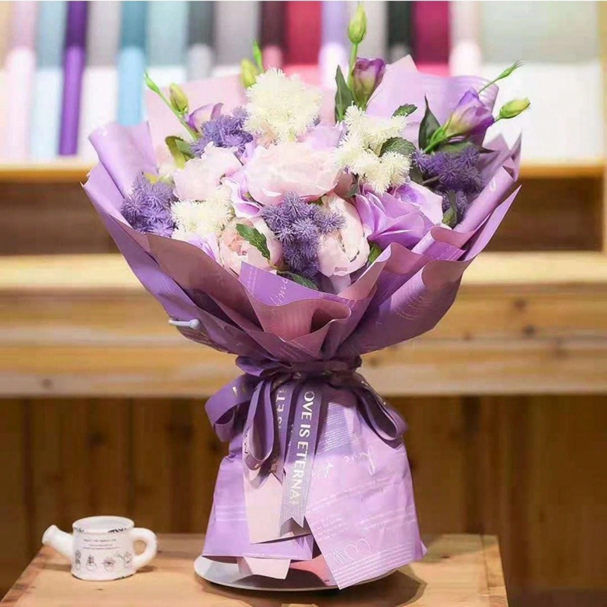Papier d'emballage de fleurs é - Flower Wrap Kraft avis et prix